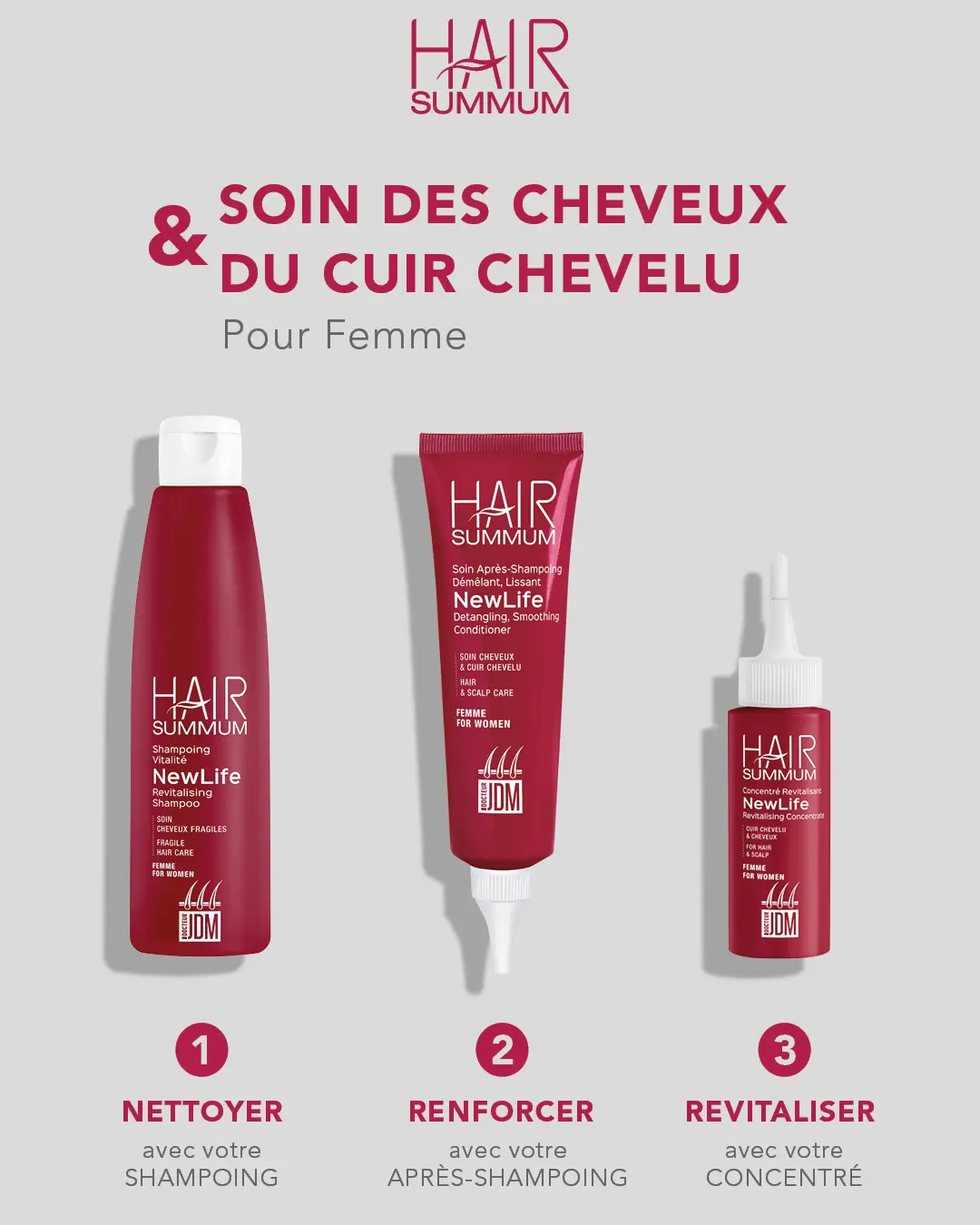 La routine femme — Hair Summum